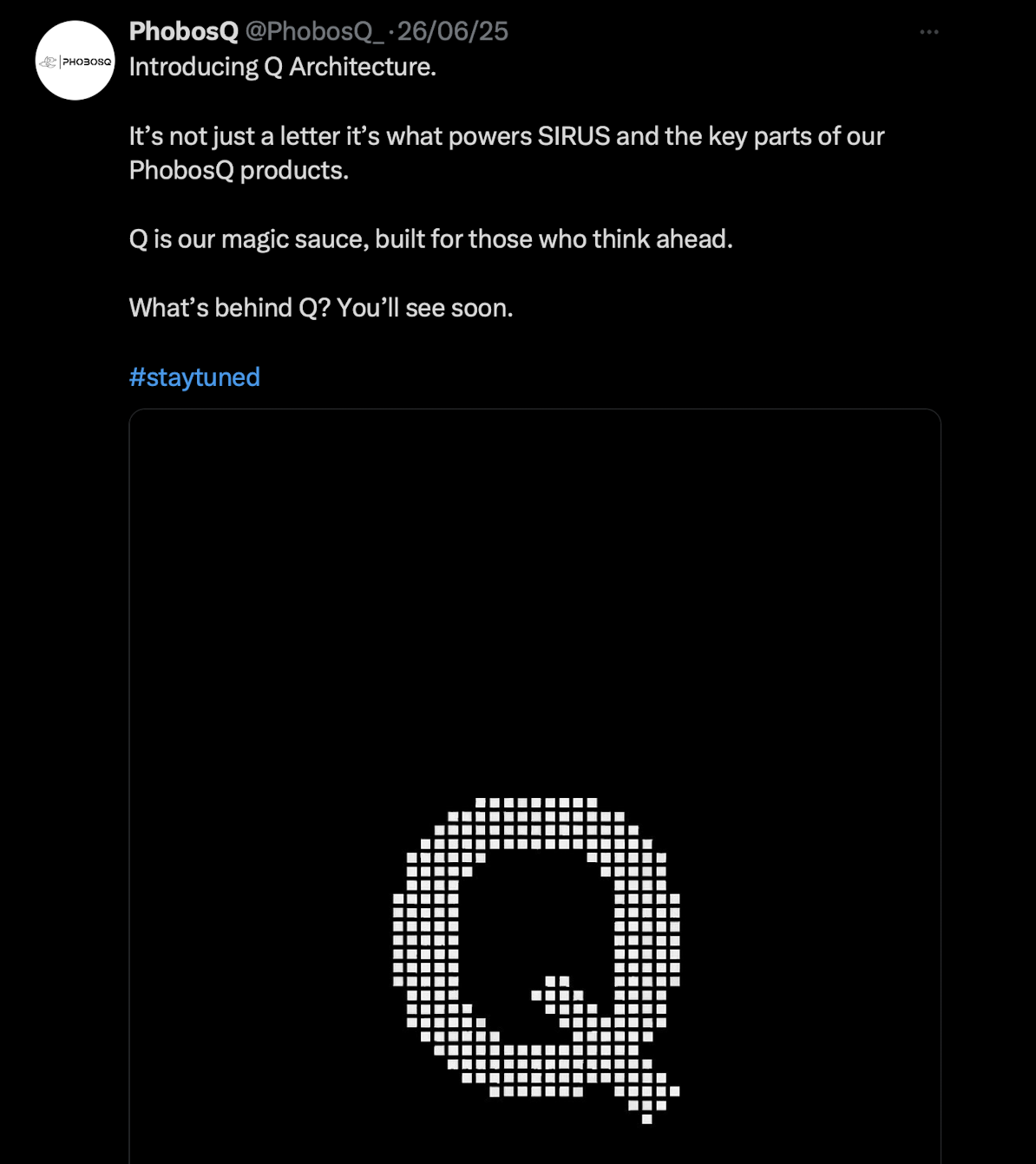 PhobosQ Twitter Q Architecture Post 1